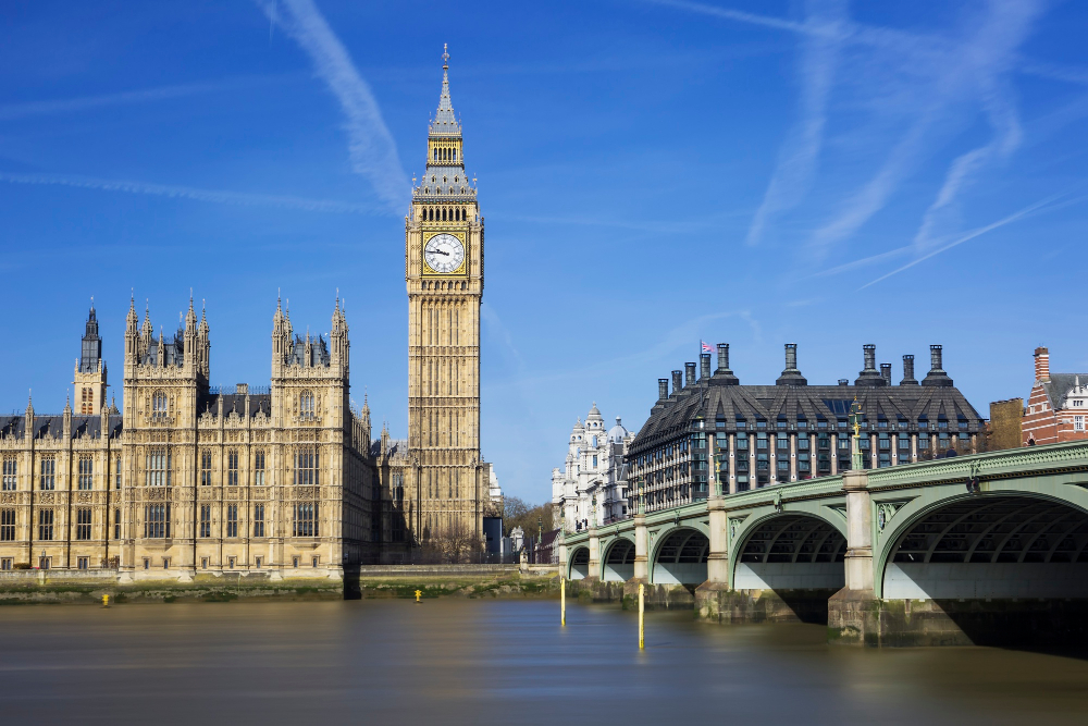 Houses of Parliament en Londres (Inglaterra)