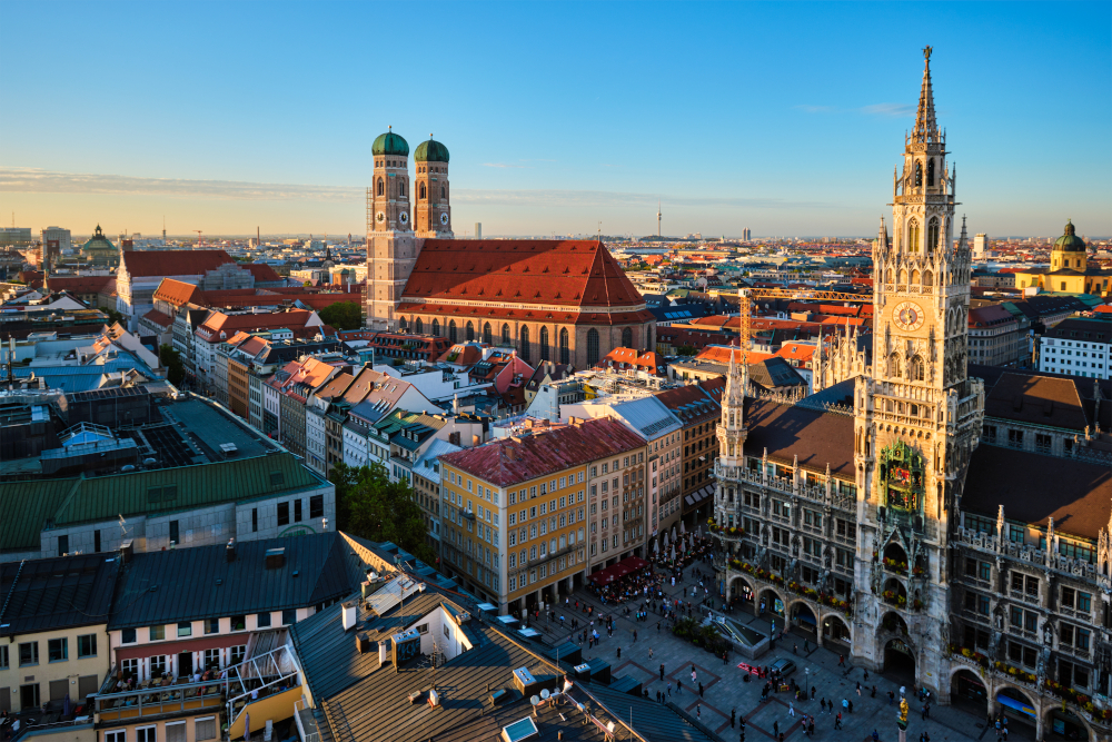 Vista de Munich, Alemania