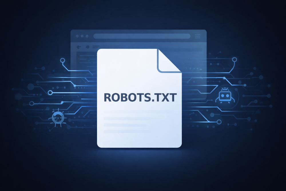 Archivo robots.txt utilizado para controlar el rastreo de una página web